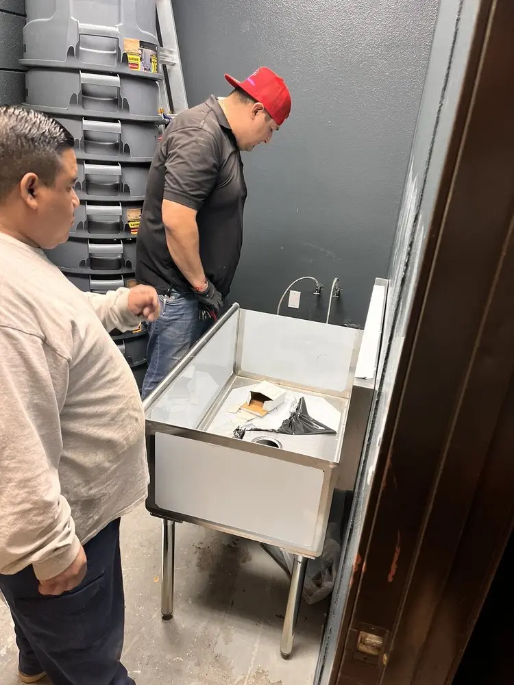 Commercial plumbing and sink installation in Citrus Springs